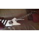 Boris Dommenget Matthias Jabs Scorpions Brite White EX Electric Guitar Floyd Rose Tremolo Split Diamond Inlay, Chrome Hardware