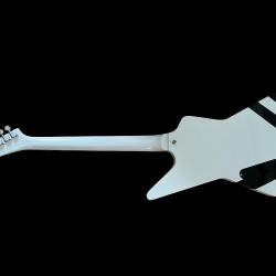 Custom Boris Dommenget Matthias Jabs Scorpions Brite White EX Electric Guitar Rosewood Fingerboard Dot Inlay Chrome Hardware