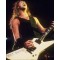 Heavy Metal James Hetfield Signature Guitar Cream White Explorer Electric Guitars EET FUK Fingerboard Inlay, China EMG Pickups, Black Hardware