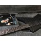 LTD JH-2 James Hetfield Matte Black Diamond Plate Explorer Electric Guitar Ninja Star Inlay China EMG Pickups Black Hardware