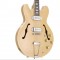 Custom JohnLennon Casino Natural Semi Hollow Body Jazz Electric Guitar Double F Hole Dog Ear Metal P90 Pickup Trapeze Tailpiece Rosewood Fingerboard