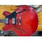 Custom Relic Eric Clapton Crossroads Matte Red 35 Electric Guitar One Piece Neck Cream Body Binding ABR-1 Little Pin Bridge Grover Tuners Chrome Hardware