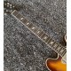 John Lennon Casi 335 Tobacco Sunburst Archtop Electric Guitar Alnico P90 Dog Ear Pickups, Semi Hollow Body, Double F Holes, Metal Trapeze Tailpiece