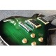 1959 Slash Anaconda Burst Flame Maple Top Green Electric Guitar Dark Brown Mahogany Body, Tuilp Tuners, Chibson Guitars