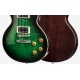 1959 Slash Anaconda Burst Flame Maple Top Green Electric Guitar Dark Brown Mahogany Body, Tuilp Tuners, Chibson Guitars