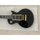 Custom PeterFrampton Gloss Black Electric Guitar Ebony Fingerboard 3 Pickups Speed Knobs Grover Tuners Gold Hardware 12th Fret Signature Inlay