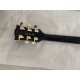 Custom PeterFrampton Gloss Black Electric Guitar Ebony Fingerboard 3 Pickups Speed Knobs Grover Tuners Gold Hardware 12th Fret Signature Inlay