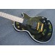 Camouflage Electric Guitar Maple Fingerboard China EMG Pickups Gold Hardware Block MOP Inlay Matte Black On the back body