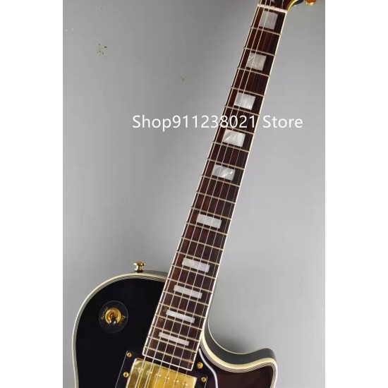 High quality Black Beauty electric guitar mahogany body, rosewood fingerboard, in stock, free shipping, fast shipping