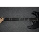 Custom Shop Jim Root Signature Matte Black Strat Electric Guitar Big Headstock, No Inlay Fingerboard, China EMG Pickups, Tremolo Bridge