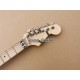 Heavy Relic White Stripe Red Strat Electric Guitar Eddie Edward Van Halen Franken Stein China Guitars, Black Alder Body, Maple Neck, Floyd Rose Tremolo, Smoke Scar