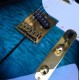 Custom Shop Merle Haggard Tuff Dog Tele Blue Burst Electric Guitar Quilted Maple Top, Gold Hardware, Black Dot Inlay