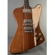 Neck Thru Body Fire III 1965 Natural Electric Guitar 9-Ply Mahogany Neck Non-Reverse Headstock Shorter maestro vibrato Tailpiece 2 Mini Humbucker Pickups