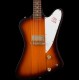 Custom Eric Clapton Fire Thunderbird Tobacco Sunburst Electric Guitar Wrap Arround Tailpiece, Mini Pickup, Chrome Hardware