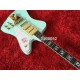 Custom shop Fire VII Mint Green Electric Guitar 3 Mini Humbucker Pickups, Special Tremolo Bridge (Long Verson Maestro Vibrola) & Whammy Bar