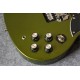 Custom Shop Tony Lommi SG Metallic Green Electric Guitar Floyd Rose Tremolo Bridge EMG Pickups Iron Cross Pearl Fingerboard Inlay