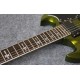 Custom Shop Tony Lommi SG Metallic Green Electric Guitar Floyd Rose Tremolo Bridge EMG Pickups Iron Cross Pearl Fingerboard Inlay