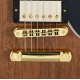 Custom Gloss Natural Walnut Brown Electric Guitar Gold Hardware Little Pin Tone Pro bridge Rosewood Fingerboard Pearl Trapezoid inlay Tuilp Tuners