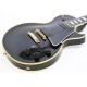 Custom 1958 Black P90 Pickups Black Beauty Electric Guitar Ebony Fingerboard, Yellow 5 Ply Binding, Black Pickguard, White Pearl Block Inlay, Gold Hardware