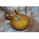 Gary Moore Peter Green Vintage Sunburst Flame Maple Top Electric Guitar Grover Tuners, Chrome Hardware, Mahogany Body, Chibson China OEM Guitars