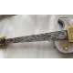 Limited Run Crimson Ice Gray Figured Maple Top Electric Guitar 3 Piece Flame Maple Neck, Fire Abalone Inlay, Grover Imperial Tuners, Gold Hardware