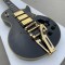 Custom Shop Jimmy Page Signature Black Beauty Electric Guitar Yellow Body Binding Bigs Tremolo Bridge 3 Pickups Grover Tuners