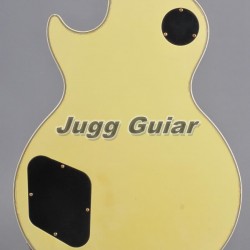 Custom Steve Jones Sex Pistol Cream Electric Guitar Pin-up Girl stickers Gold Hardware Gotoh Tuners