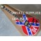 Custom Shop ZAKK WYLDE REBEL FLAG Electric Guitar Black Speed Knobs Gold Hardware Drop Shipping