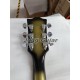 In Stock Custom Gold Silver Burs Yellow VB Electric Guitar Ebony Fingerboard Fret Bindings 5 Ply Yellow Body Binding Grover Tuners Chrome Hardware