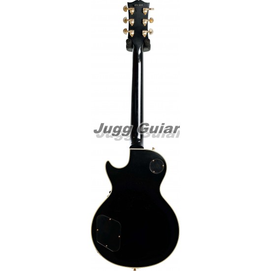 Custom Shop 1957 Jimmy Page Custom Black Beauty Electric Guitar Ebony Fingerboard, Bigs Tremolo Bridge Gold Hardware Three Pickups