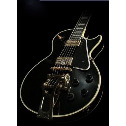 Best China Guitar Custom Shop 57 Custom VOS Black ES Hollow Jazz Electric Guitar Bigs Bridge Gold Hardware Black Speed Knobs