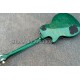 Custom 1959 R9 VOS Custom Supre Flame Maple Top Back Trans Green Electric Guitar Ebony Fingerboard Split Block MOP Inlay Chrome Hardware