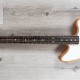 Rare Acoustasonic Jazzmaster Arctic White Electric Guitar Polyester Satin Matte Finish, Mahogany Body, Chrome hardware, Vintage Tuners