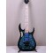 JEM77 BFP Blue Flower Pattern Steve Vai 7V Electric Guitar 5-PC Neck, Tree of Life inlay, Floyd Rose Tremolo, Locking Nut, Black Hardware