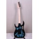 JEM77 BFP Blue Flower Pattern Steve Vai 7V Electric Guitar 5-PC Neck, Tree of Life inlay, Floyd Rose Tremolo, Locking Nut, Black Hardware