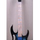 JEM77 BFP Blue Flower Pattern Steve Vai 7V Electric Guitar 5-PC Neck, Tree of Life inlay, Floyd Rose Tremolo, Locking Nut, Black Hardware