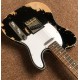 Custom LTD 60s MasterBuilt Super Faded Heavy Relic Black Tele TL Electric Guitar Alder Body, Vintage Tuners, Aged Chrome Hardware