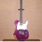 Masterbuilt Heavy Relic Big Sparkle Metallic Purple Tele Electric Guitar Alder Body, Maple Neck & Fretboard, 3 Saddle Bridge, Vintage Tuners