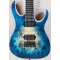 Rare 7 Strings Mayones Duell QATSI Natural Blue Burst Eye Poplar Top Electric Guitar 5 Ply Neck Ebony Fingerboard, Black Hardware Top Sale