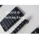 Heavy Metallic James Hetfield Gloss White Explorer Electric Guitar China Active EMG Pickups & 9V Battery Box, Dot Inlay, Black Hardware