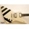 Custom Guitars Galleries Scorpions Matthias Jabs Style Explorer White Cream Electric Guitar Chrome Hardware, Dot inlay