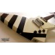 Custom Guitars Galleries Scorpions Matthias Jabs Style Explorer White Cream Electric Guitar Chrome Hardware, Dot inlay