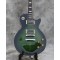 Custom 1958 Slash Signed 2017 Limited Edition Anaconda Burst Flame Top Green Electric Guitar Dark Brown Back, Little Pin Tone Pro Bridge