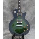 Custom 1958 Slash Signed 2017 Limited Edition Anaconda Burst Flame Top Green Electric Guitar Dark Brown Back, Little Pin Tone Pro Bridge