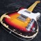 Rare Master built Andy Summers Tribute Heavy Relic Vintage Sunburst Tele TL Electric Guitar Active Wires, Boost Tuner H Switch to S Pickup