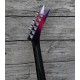 Custom Shop Vinnie Vincent Flying V Double V Purple Pink Electric Guitar Floyd Rose Tremolo Bridge